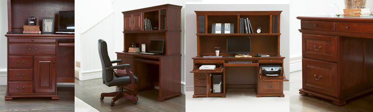 bridgeton desk and hutch